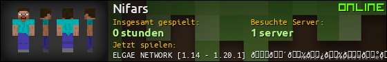 Benutzerleisten 560x90 für Nifars