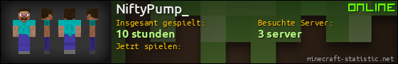 Benutzerleisten 560x90 für NiftyPump_