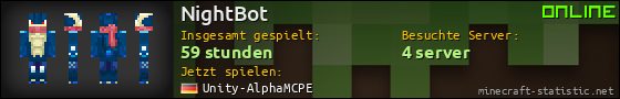 Benutzerleisten 560x90 für NightBot