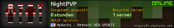 Benutzerleisten 560x90 für NightPVP