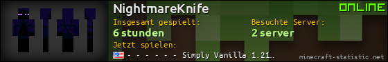 Benutzerleisten 560x90 für NightmareKnife