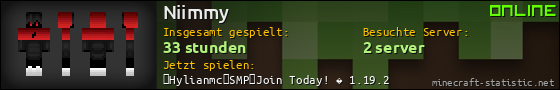 Benutzerleisten 560x90 für Niimmy