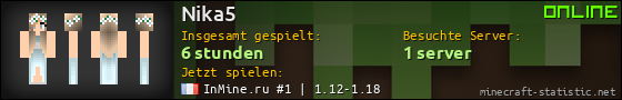 Benutzerleisten 560x90 für Nika5