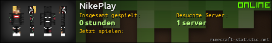 Benutzerleisten 560x90 für NikePlay