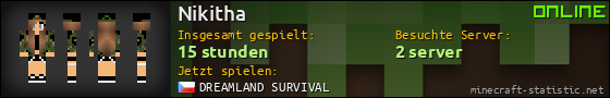 Benutzerleisten 560x90 für Nikitha