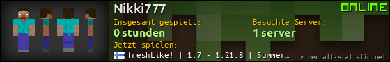 Benutzerleisten 560x90 für Nikki777
