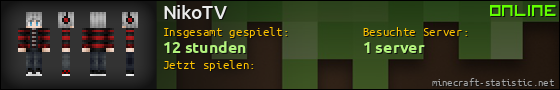 Benutzerleisten 560x90 für NikoTV