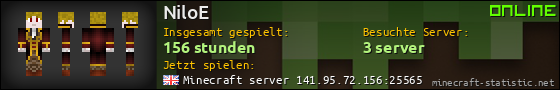 Benutzerleisten 560x90 für NiloE