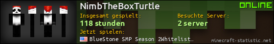 Benutzerleisten 560x90 für NimbTheBoxTurtle