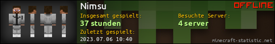 Benutzerleisten 560x90 für Nimsu
