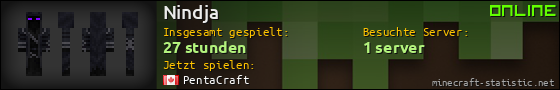 Benutzerleisten 560x90 für Nindja
