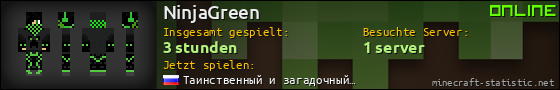 Benutzerleisten 560x90 für NinjaGreen