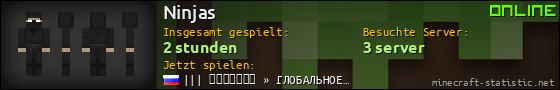 Benutzerleisten 560x90 für Ninjas