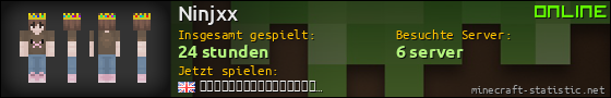 Benutzerleisten 560x90 für Ninjxx