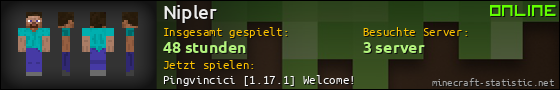 Benutzerleisten 560x90 für Nipler