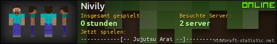Benutzerleisten 560x90 für Nivily