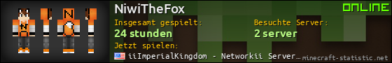 Benutzerleisten 560x90 für NiwiTheFox