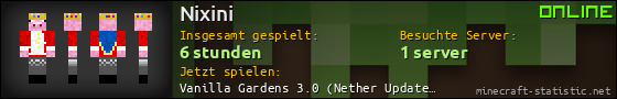 Benutzerleisten 560x90 für Nixini