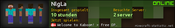 Benutzerleisten 560x90 für NlgLa