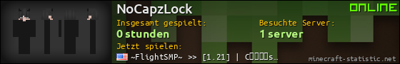 Benutzerleisten 560x90 für NoCapzLock