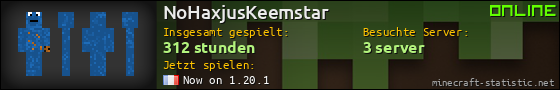 Benutzerleisten 560x90 für NoHaxjusKeemstar