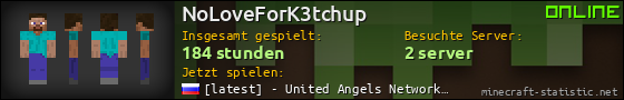 Benutzerleisten 560x90 für NoLoveForK3tchup