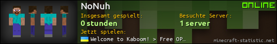 Benutzerleisten 560x90 für NoNuh