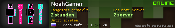 Benutzerleisten 560x90 für NoahGamer