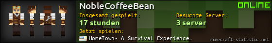 Benutzerleisten 560x90 für NobleCoffeeBean