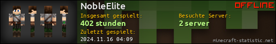 Benutzerleisten 560x90 für NobleElite