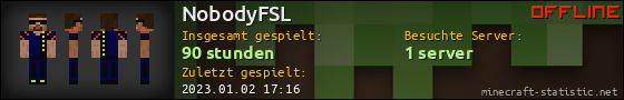 Benutzerleisten 560x90 für NobodyFSL