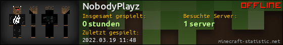 Benutzerleisten 560x90 für NobodyPlayz