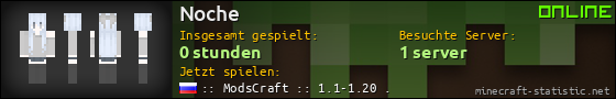 Benutzerleisten 560x90 für Noche