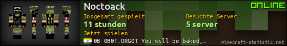 Benutzerleisten 560x90 für Noctoack