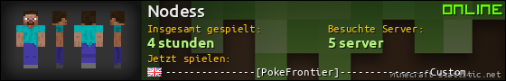 Benutzerleisten 560x90 für Nodess