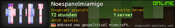 Benutzerleisten 560x90 für Noespanolmiamigo