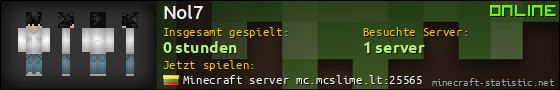 Benutzerleisten 560x90 für Nol7