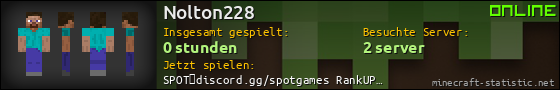 Benutzerleisten 560x90 für Nolton228