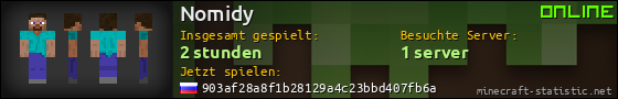 Benutzerleisten 560x90 für Nomidy