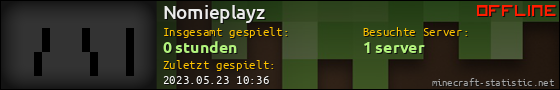 Benutzerleisten 560x90 für Nomieplayz