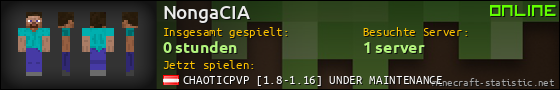 Benutzerleisten 560x90 für NongaCIA