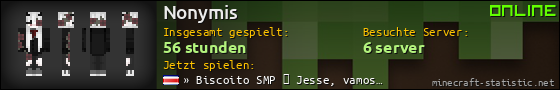Benutzerleisten 560x90 für Nonymis