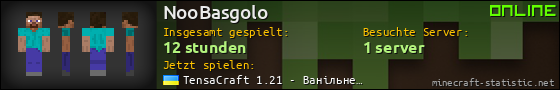 Benutzerleisten 560x90 für NooBasgolo