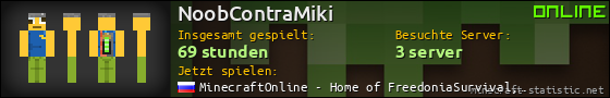 Benutzerleisten 560x90 für NoobContraMiki