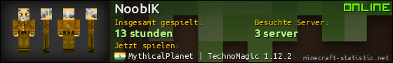 Benutzerleisten 560x90 für NoobIK