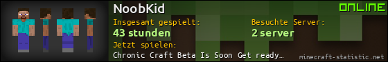 Benutzerleisten 560x90 für NoobKid