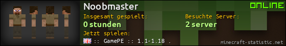 Benutzerleisten 560x90 für Noobmaster