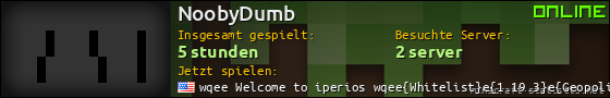 Benutzerleisten 560x90 für NoobyDumb