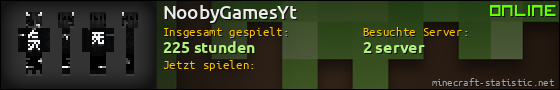 Benutzerleisten 560x90 für NoobyGamesYt