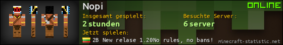 Benutzerleisten 560x90 für Nopi